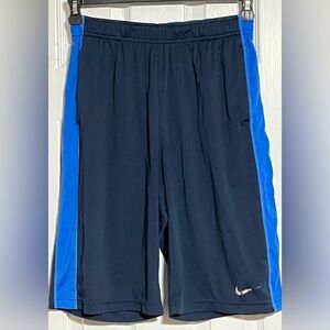 Nike Kids Shorts - Navy and Blue